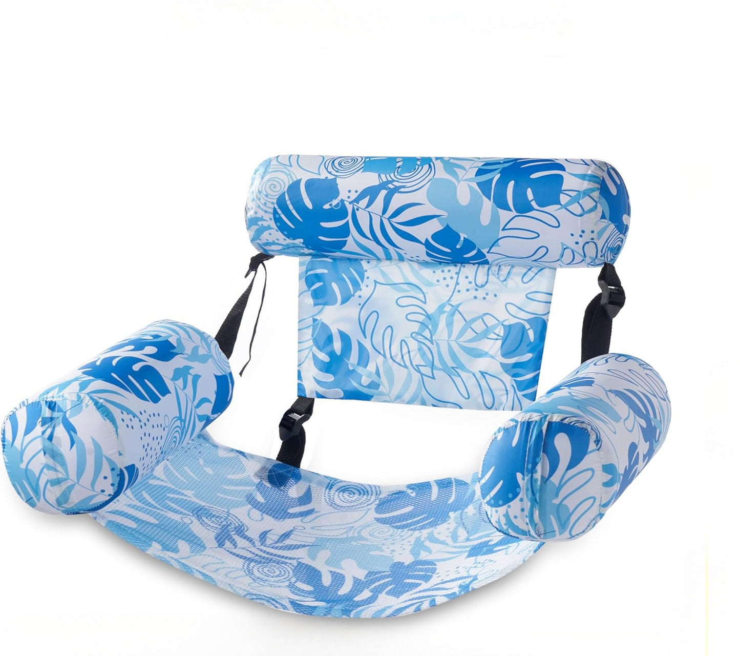 💺🌴 Inflatable Floating Chair – Tropical Leaf & Ultra-Light 260g 🌊
