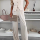 🌸Summer Hot Sale 49%OFF🌸Women's Sleeveless Top and Full-Length Pants Set