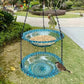 🔥🔥2026 Spring Sale 48% Off--🐦Solar Cascade Hanging Bird Bath Fountain