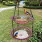 🔥🔥2026 Spring Sale 48% Off--🐦Solar Cascade Hanging Bird Bath Fountain
