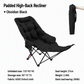 🏆 LIMITED-TIME 50% OFF!🪑 Portable, adjustable folding chair for outdoor use – Lightweight, sturdy & versatile 🏕️✨