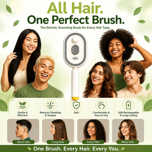📢📢50 %  OFF⏰Electric Spray Massage Comb✨🔥