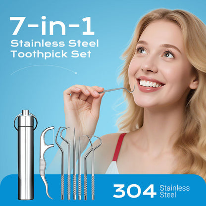 🥳2026 HOT SALE🥳💞50K+ SOLD! 🦷✨ 50% OFF! German Precision Floss Picks – 0.1mm ultra-fine tip for precise, gentle cleaning between teeth. Fresher smile & healthier gums! 🛡️💪