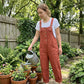 💐New arrival 50% OFF!👖 Women's Casual Button-Front Overalls🌿