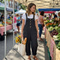 💐New arrival 50% OFF!👖 Women's Casual Button-Front Overalls🌿