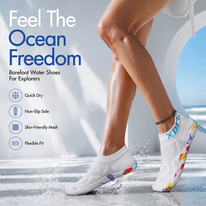 🏖️ Beach Swim Shoes with Quick-Dry Mesh — Lightweight, Non-Slip & Perfect for Sandy Shores