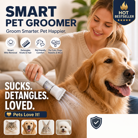 ✨️Surprise 60% off！🐈Electric Pet Grooming Comb🐕Keep your furry friends away from mites, fleas and tangled fur！
