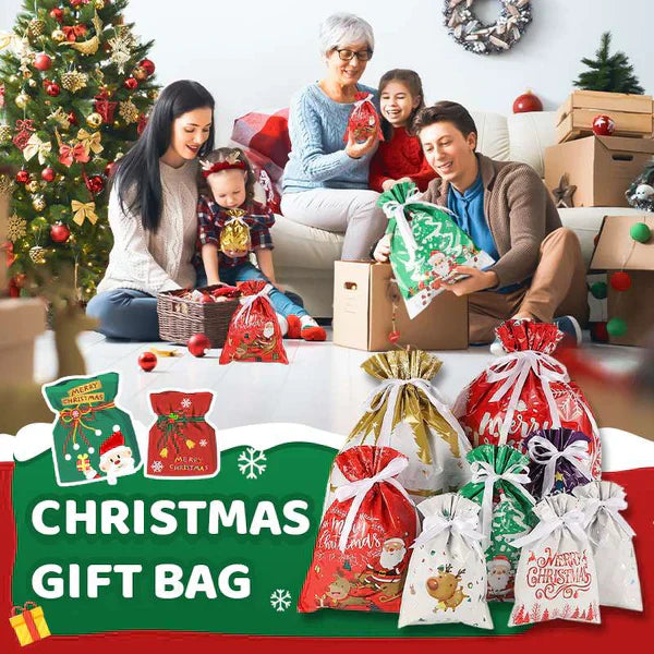 🔥Christmas Sale 50% OFF🎅The World’s Best Christmas Gift Bag With Drawstring🎁