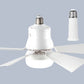 ⏳LAST DAY SALE 49% OFF🔥40W LED Ceiling Fan Light – 20.5” Ultra-Quiet with Remote 🎯 | E27 + FREE B22 Adapter 🔌 | For Bedroom 😴, Kitchen 👩‍🍳 & Garage 🛠️ – UK Ready! 🇬🇧