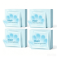 Rinse-Free Hair Cleansing Gloves for Oil Control (10-Pack)