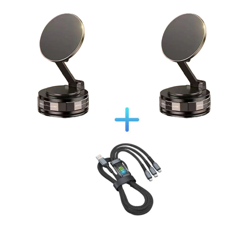 ⏳Limited-time off⏰360° Adjustable Vacuum Magnetic Phone Holder📱🚗