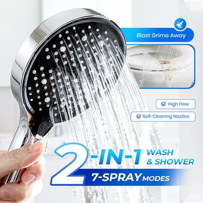 🚿50% OFF NOW!✨High-Pressure Rainfall Shower Head 💦