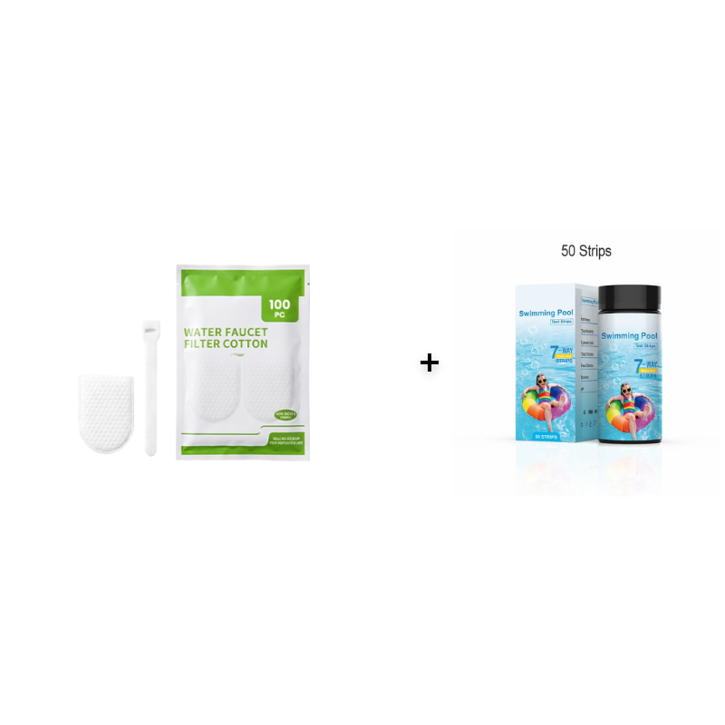 ⏰60%OFF⚡50K+ SOLD!💥Anti-Splash Kitchen Faucet Cotton Filter for Sediment & Rust Removal