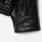 ⚡Faux Leather Stand Collar Oversized Moto Jacket