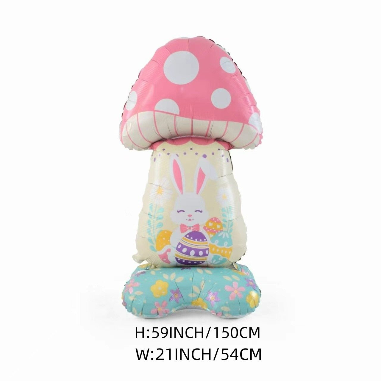🎁EASTER SALE – £5.99!!🐰🎉Giant 3D Standing Bunny Balloon Self-Supporting Festive Cheer