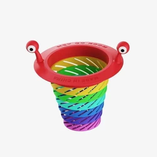 🌈 BUY 1 GET 1 FREE! 🧼 Sink Strainer – Monster design, foldable rainbow & large capacity – No more clogs – grab yours! ✅