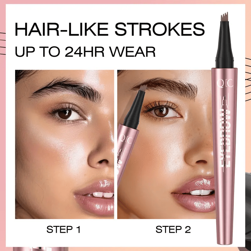 💞50K+ SOLD!💥✏️ BUY 1 GET 1 FREE! ✨ 3D Microblading Eyebrow Pencil – 4-Prong Tip, Waterproof & Natural Hair-Like Strokes 🖌️