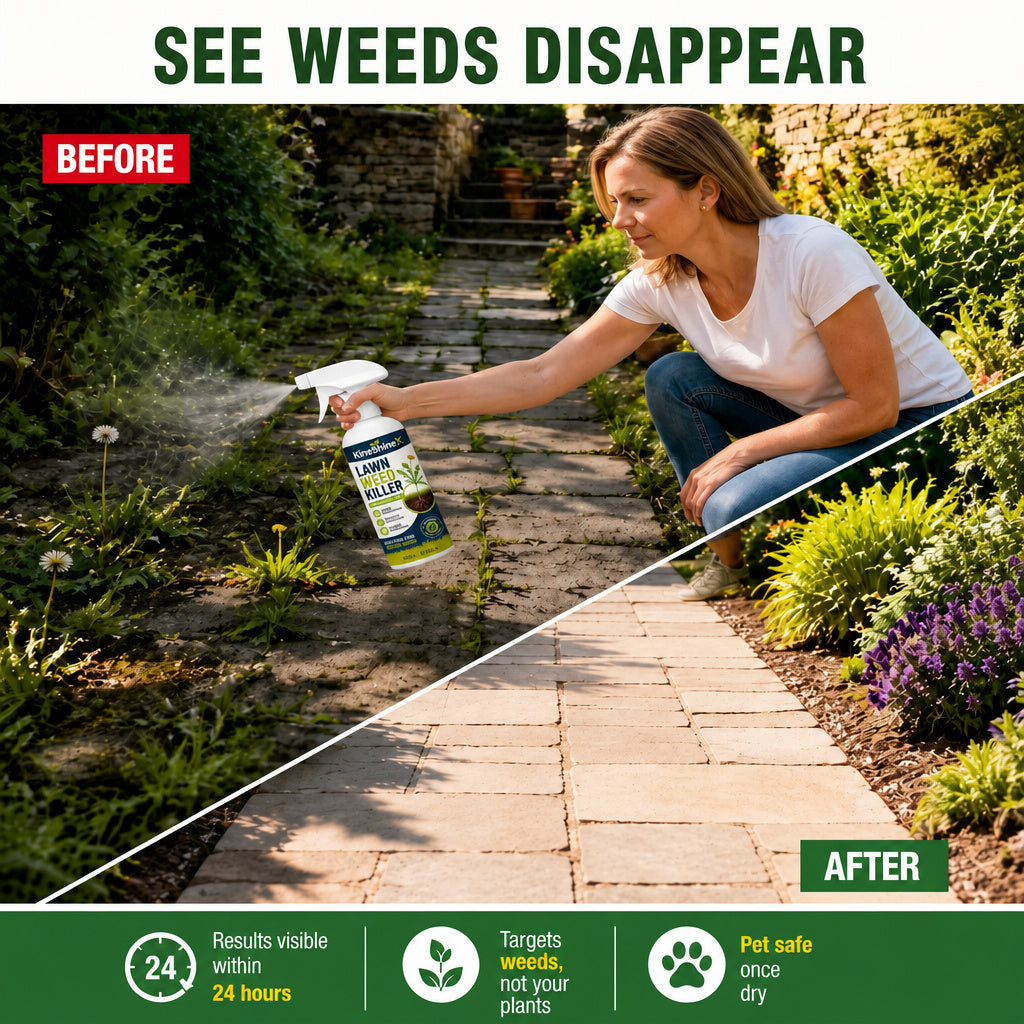 ⚡ [Easy and stress-free weeding in the garden] Herbicide for domestic use