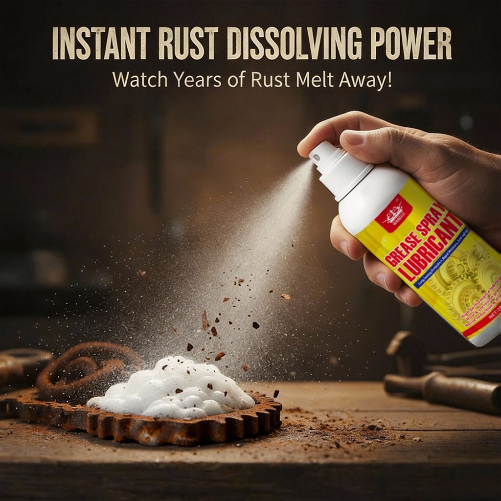 🔥 The Ultimate 3-in-1 Rust Killer | Spray, Wait, Wipe—Restore Shine in Minutes! 🚗✨