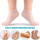 ✨ 50% OFF! Moisturizing Foot Mask Socks – Silicone gel locks in moisture, releases plant oils. Softens cracks & rough skin – wear with shoes for all‑day care! 🌿🧦