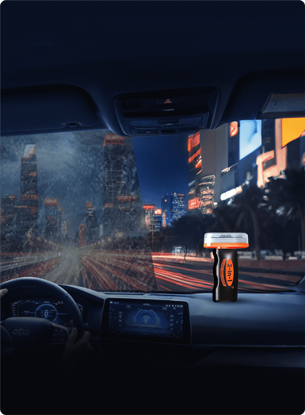 Night driving visibility