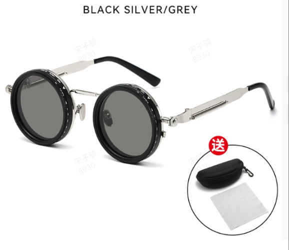 📢📢50%  OFF !! ⏰Adjustable Tint Polarized Round Sunglasses