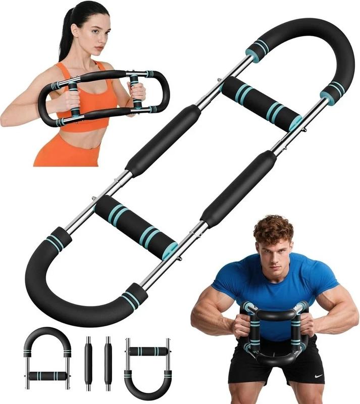 ✨Adjustable weight bar for arm trainers, arm and torso strength training equipment, portable training device for home gyms and fitness✨