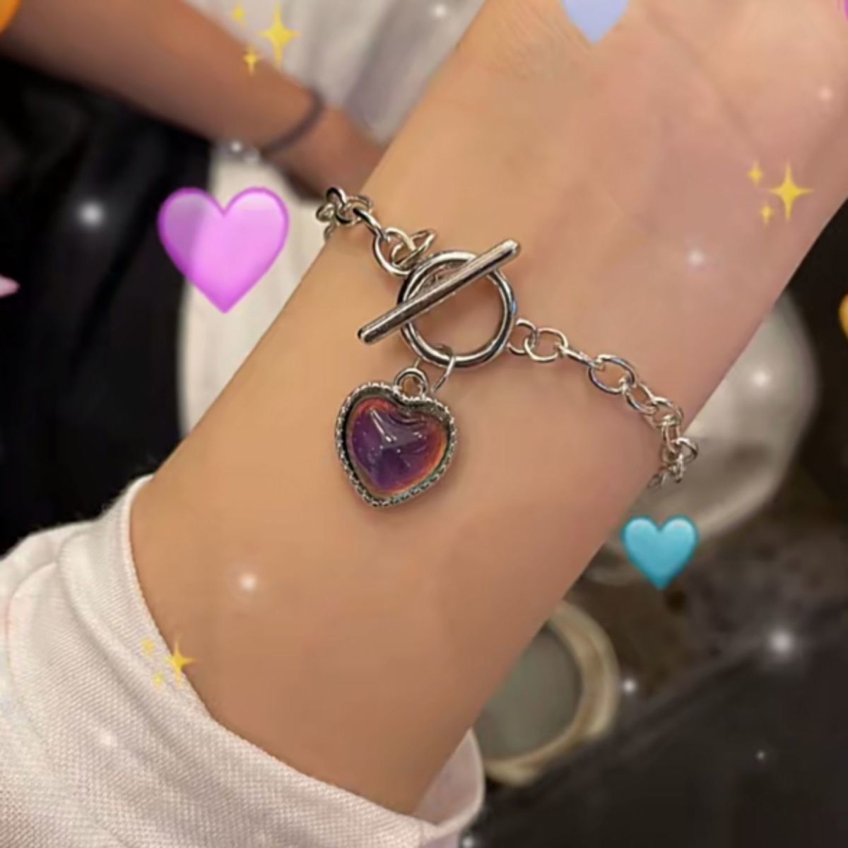 🔮 Color Changing Mood Bracelet – Magical Colors & Everyday Style 💖✨