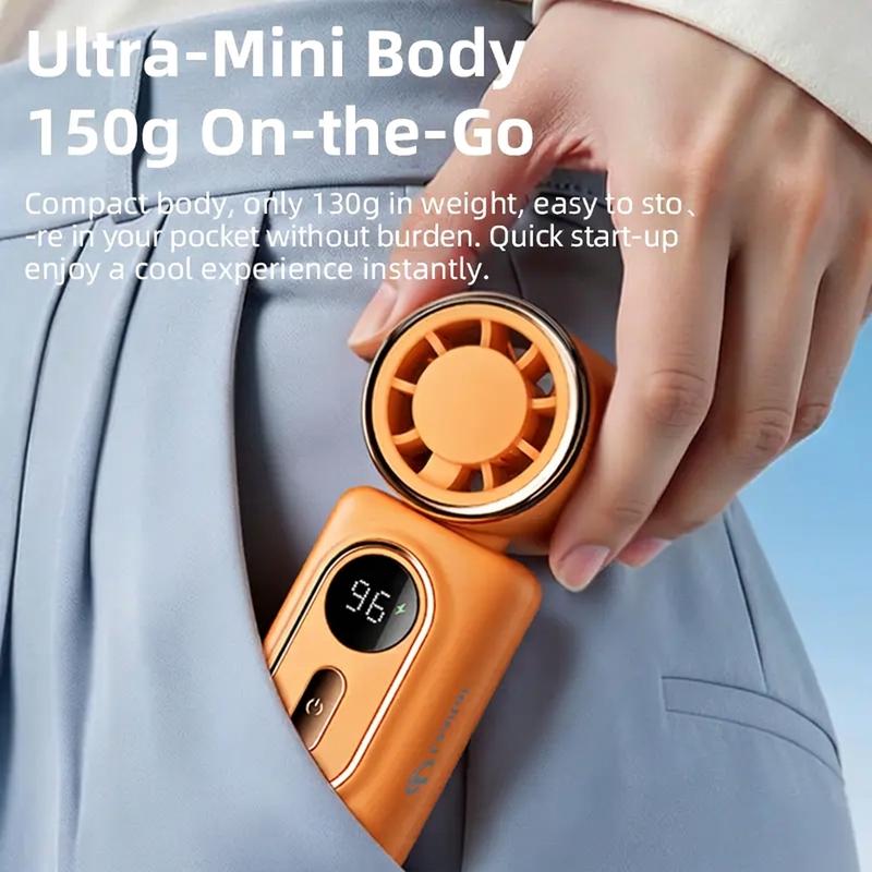 🏖️LAST DAY SALE ONLY ￡13.99!!🎁🔥Portable Clip-On Fan with LED Display