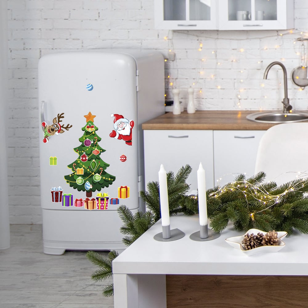 🎄 50% OFF | Christmas Magnetic Decorations – Repositionable 3D Festive Fridge Magnets