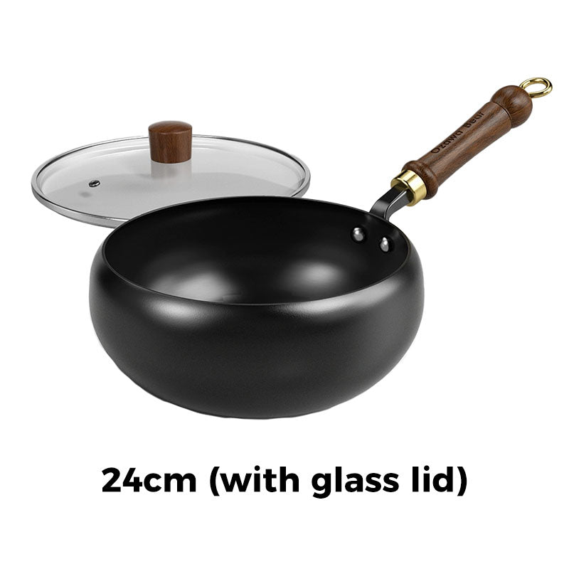 ⏰ Now only 50% off!⌛Uncoated Thick Iron Pot