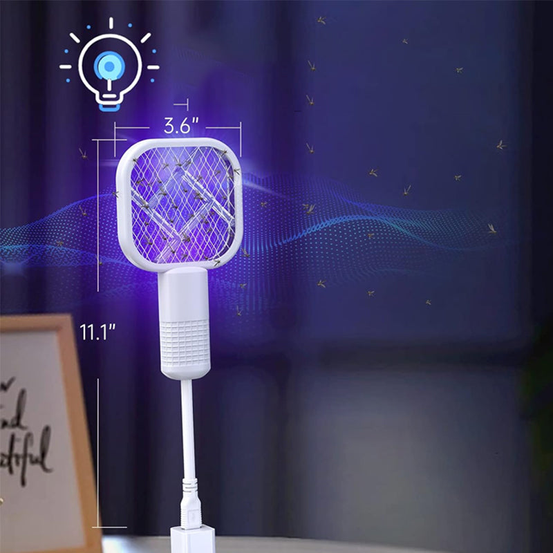 ✨2026 NEW🔥USB Mini Mosquito Swatter💥Portable Fly Killer, Insect Killer for Pest Control, Mosquito Bat for Indoor and Outdoor
