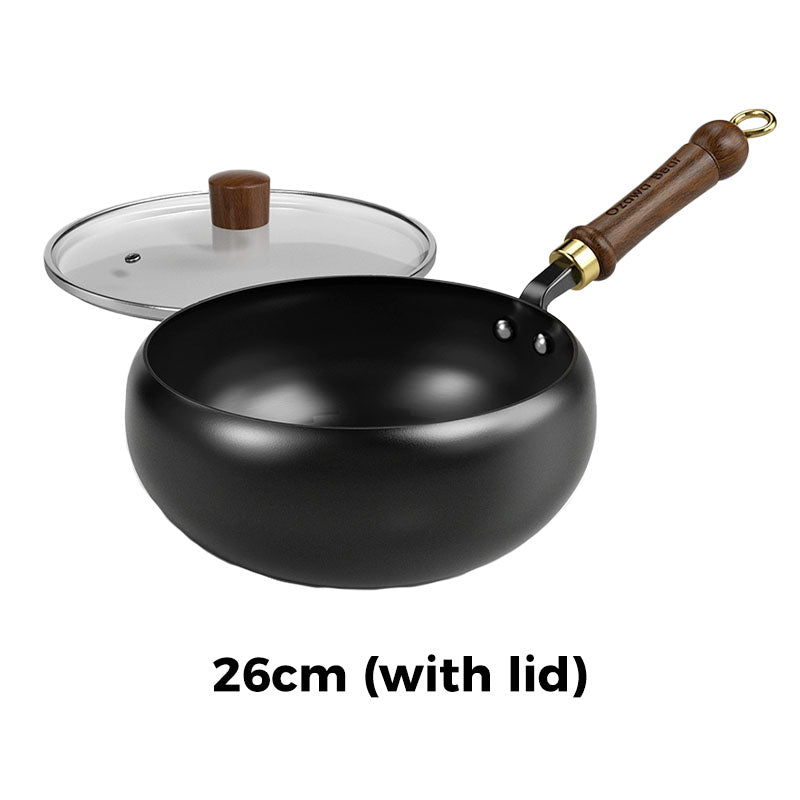 ⏰ Now only 50% off!⌛Uncoated Thick Iron Pot