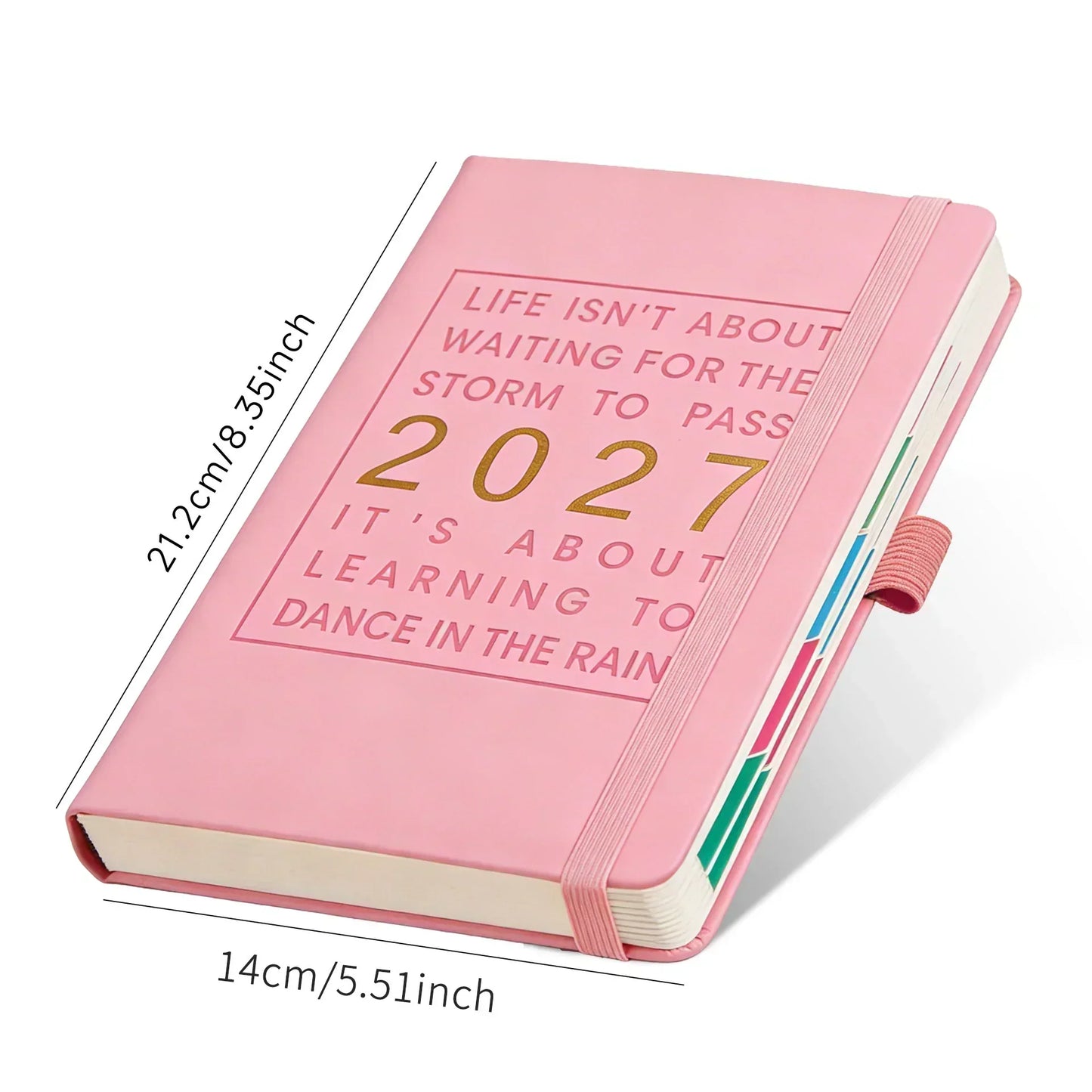 📅 50% OFF NOW! 📓 2027 Calendar Notebook – A5, one day per sheet, date-marked – Ideal for daily logs & future reference ✨