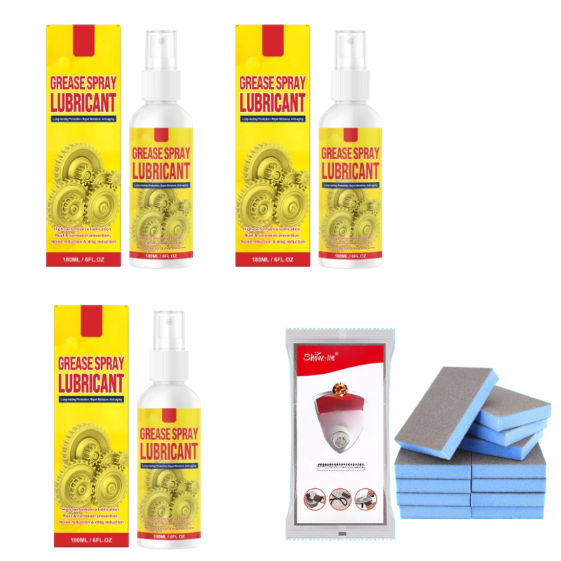 🏆  Special Price £9.99 ! 🔥Buy 3 Get 2 Free🔥Multi-Purpose Rust Remover & Lubricant Spray