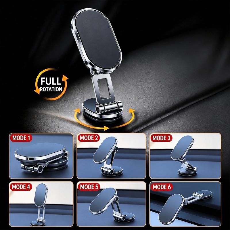 🥳HOT SALE🥳🛡️ Foldable Metal Magnetic Phone Holder