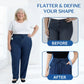 💖 SPECIAL PRICE: ONLY￡13.99!💕👖High Waist Ultra-Stretch Mom Jeans