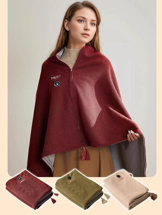 Draagbare USB Verwarmde Deken om te Dragen