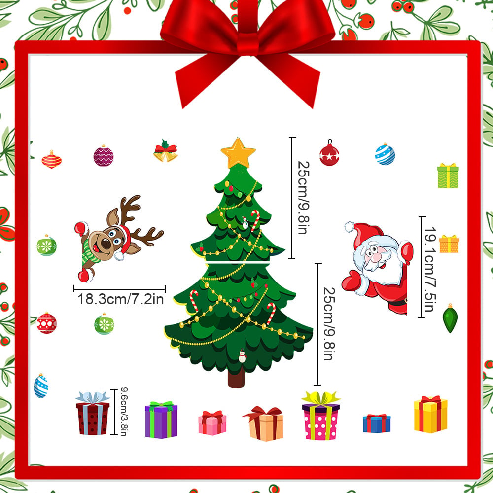 🎄 50% OFF | Christmas Magnetic Decorations – Repositionable 3D Festive Fridge Magnets