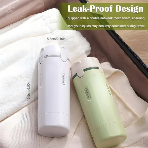 📢📢45% OFF —4-in-1 Refillable Travel Dispenser Bottles