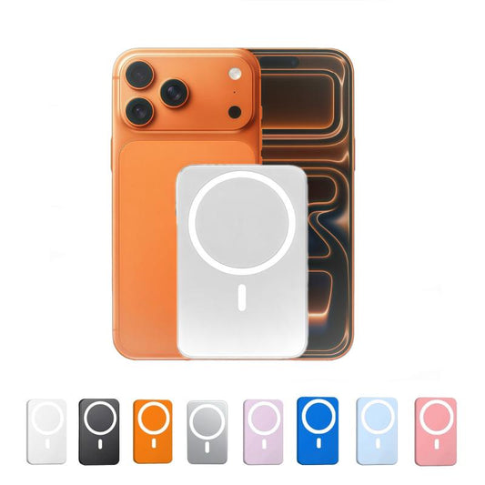 📢FLASH SALE !⏰50% OFF !! ⏰ Fast Charge Portable Wireless Magnetic Power Bank – 15W Fast Charging, Strong Magnetic Adsorption & High Capacity 📱