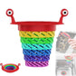 🌈 BUY 1 GET 1 FREE! 🧼 Sink Strainer – Monster design, foldable rainbow & large capacity – No more clogs – grab yours! ✅