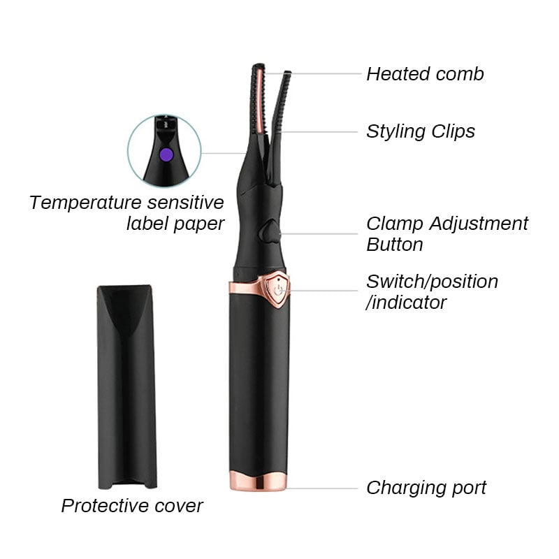 🌸 50% OFF NOW! 🌸 Electric Eyelash Curler for Instant Glam ✨ Blink & Dazzle! 👁️