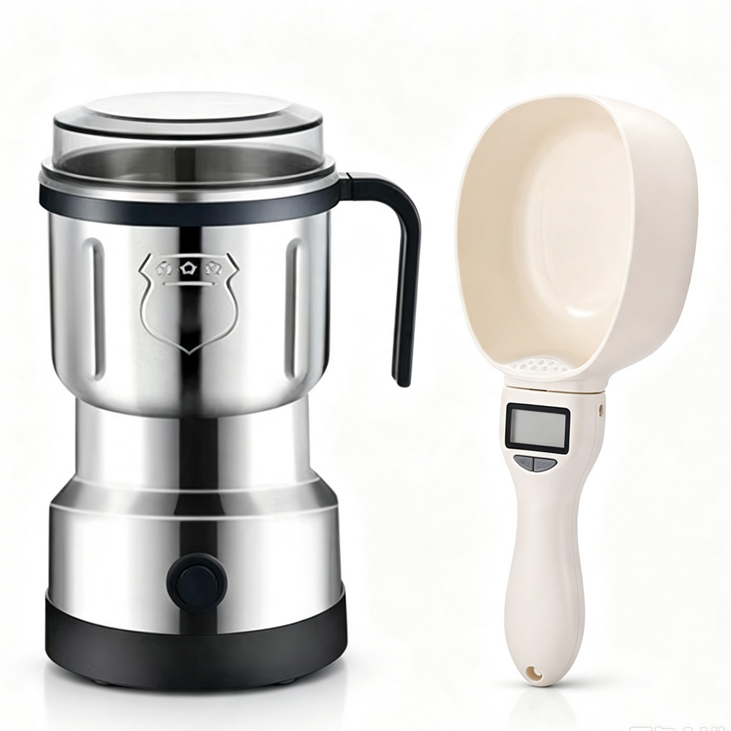 🌶️⚡ 50% Off! Multifunctional Electric Grinder—for spices, coffee, herbs, and nuts—stainless steel blades, one-touch grinding ✨