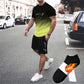 🏖️Summer Cool Deal:😎Men's Gradient Color T-Shirt & Shorts Set
