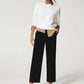 👖Stretch Twill Cropped Wide Leg Pants