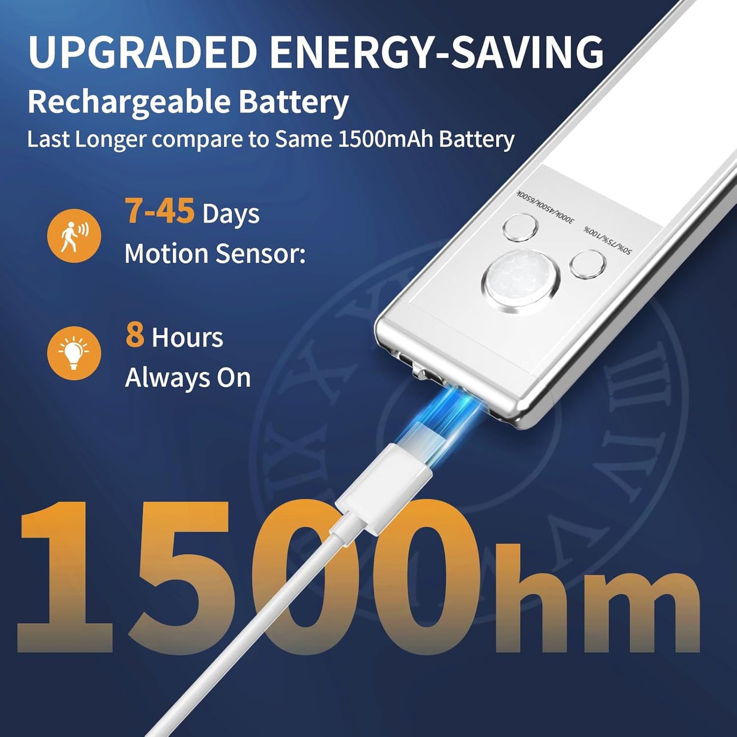 🏆 Hot Sale - 50% OFF 🔥3-Color Lighting Punch-free Smart Sensor Magnetic Rechargeable LED Lights