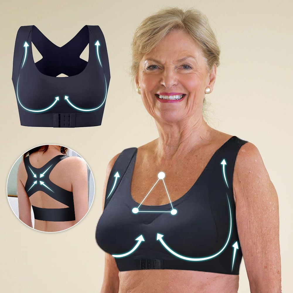 ⏳LAST DAY SALE ONLY 8.99!!⚡AlignLift Posture-Perfect Wireless Bra – All-Day Comfort, Breathable & Summer-Ready 💕