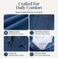 👗 50% OFF NOW! 👖 Casual Pocket Denim Midi Shirt Dress – Soft denim & relaxed fit – Functional pockets, perfect for everyday casual – comfortable and versatile ✨🌸