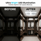 🌀💡2-in-1 LED Ceiling Fan Light – Dual Cooling, Ultra Bright, Tool-Free Install